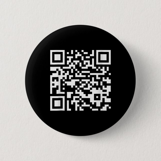 Badge Rond 5 Cm Funny Qr President Trump Dance Code (sur Byck) (Devant)