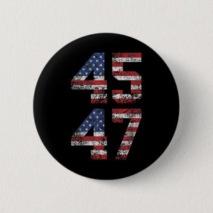 Badge Rond 5 Cm Funny Qr President Trump Dance Code (sur Byck) 1