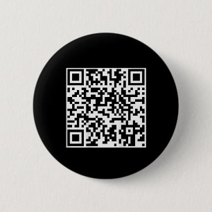 Badge Rond 5 Cm Funny Qr President Trump Dance Code (sur le dos)