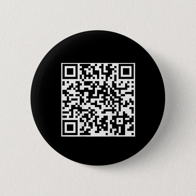 Badge Rond 5 Cm Funny Qr President Trump Dance Code (sur le dos) (Devant)