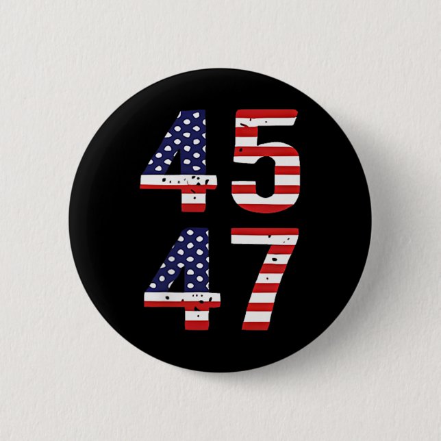 Badge Rond 5 Cm Funny Qr President Trump Dance Scan Me Code (on (Devant)
