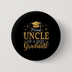 Badge Rond 5 Cm Funny Senior Fier Oncle D'Un Cl De 2025 Diplômé
