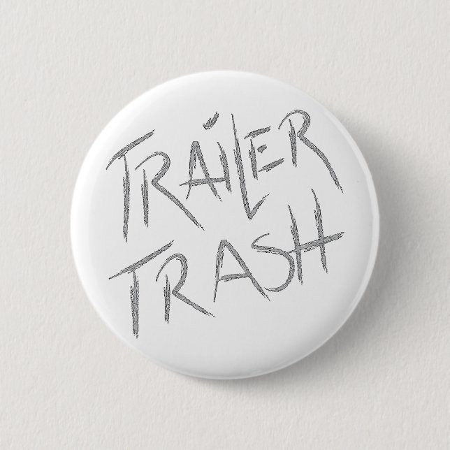 Badge Rond 5 Cm Funny Trailer Park (Devant)
