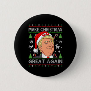 Badge Rond 5 Cm Funny Trump 2024