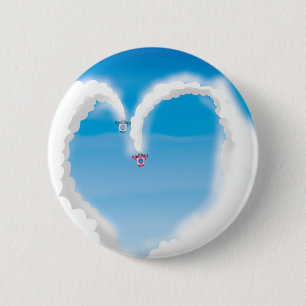 Badge Rond 5 Cm Fusées !