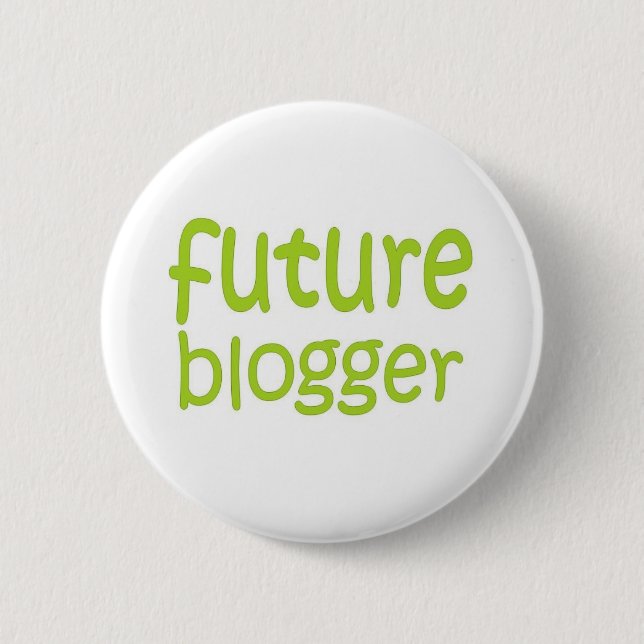 Badge Rond 5 Cm futur blogger (Devant)