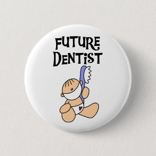 Badge Rond 5 Cm Futur dentiste