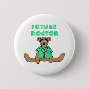 Badge Rond 5 Cm Futur docteur