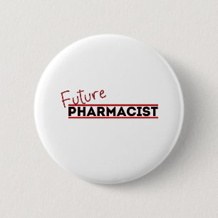 Badge Rond 5 Cm Futur pharmacien
