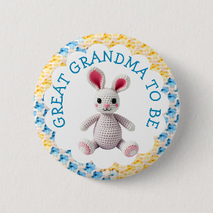 Badge Rond 5 Cm Future Arrière-Grand-Mère Baby-Shower Filleul