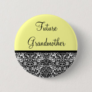 Badge Rond 5 Cm Future grand-mère