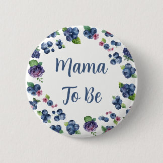 Badge Rond 5 Cm Future Maman personnalisée pour une Baby Shower au