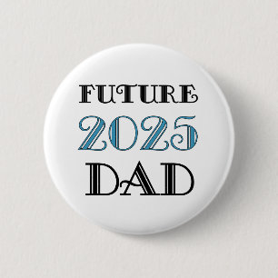 Badge Rond 5 Cm Future Papa 2025