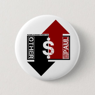 Badge Rond 5 Cm Future prévision économique - Pin de Ron Paul