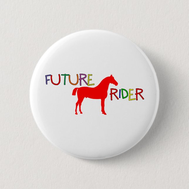 Badge Rond 5 Cm Future Rider (Devant)