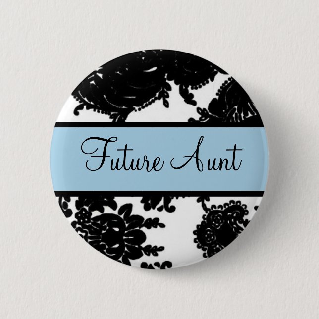 Badge Rond 5 Cm Future tante (Devant)