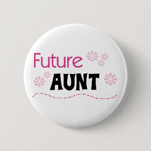 Badge Rond 5 Cm Future tante Tshirts et cadeaux