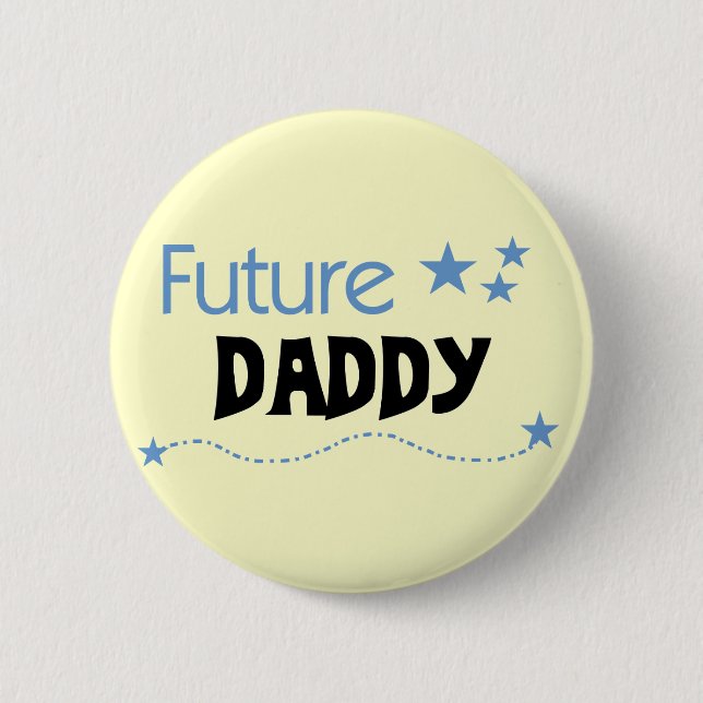 Badge Rond 5 Cm Futurs T-shirts et cadeaux de papa (Devant)