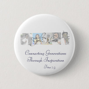 Badge Rond 5 Cm g2wlogo, générations se reliantes par Inspira…