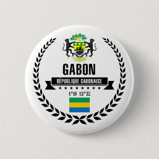 Badge Rond 5 Cm Gabon