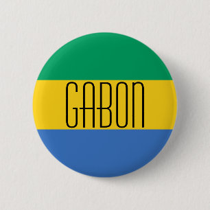 Badge Rond 5 Cm gabon