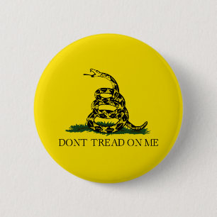 Badge Rond 5 Cm Gadsden