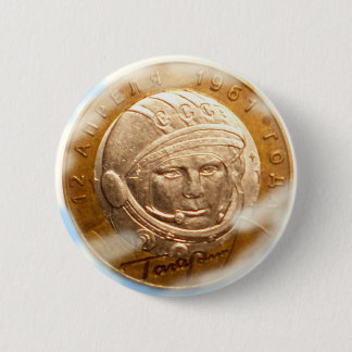 Badge Rond 5 Cm (gagarin
