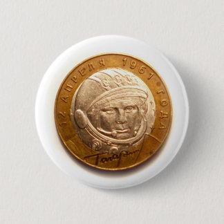 Badge Rond 5 Cm gagarin