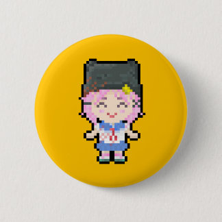 Badge Rond 5 Cm Gakkou Gurashi ! ~ Yuki Takeya