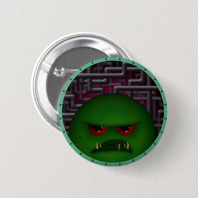 Badge Rond 5 Cm Galactic Grudgling (Devant & derrière)
