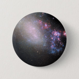 Badge Rond 5 Cm Galaxie irrégulière Ngc 4485