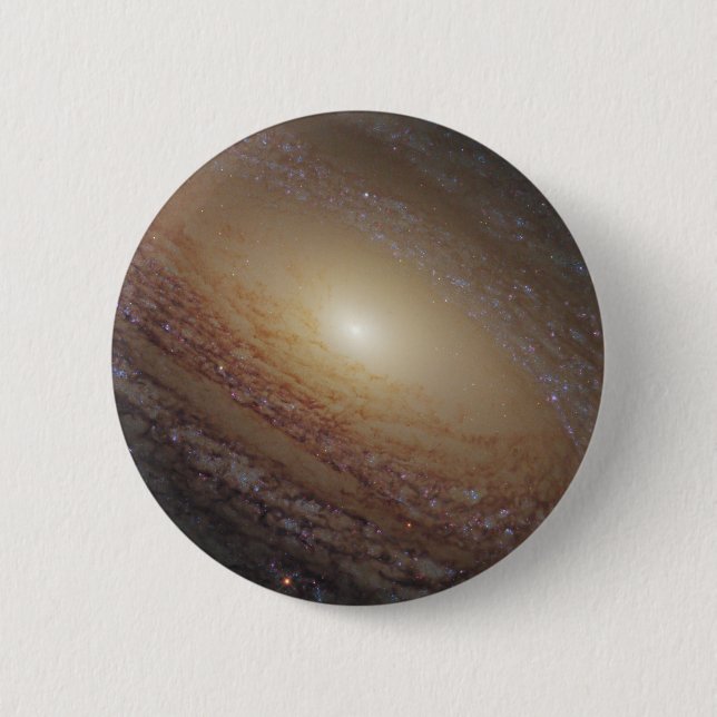 Badge Rond 5 Cm Galaxie Spirale Ngc 2841 (Devant)