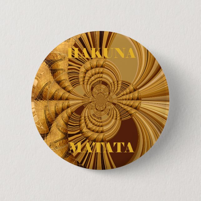Badge Rond 5 Cm Galerie d'or (Devant)