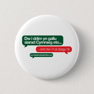 Badge Rond 5 Cm Gallu de yn de ddim de Dw i