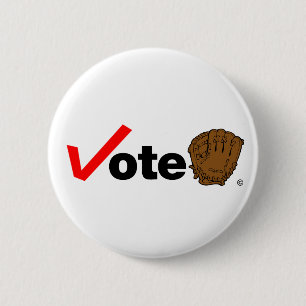 Badge Rond 5 Cm Gant de vote