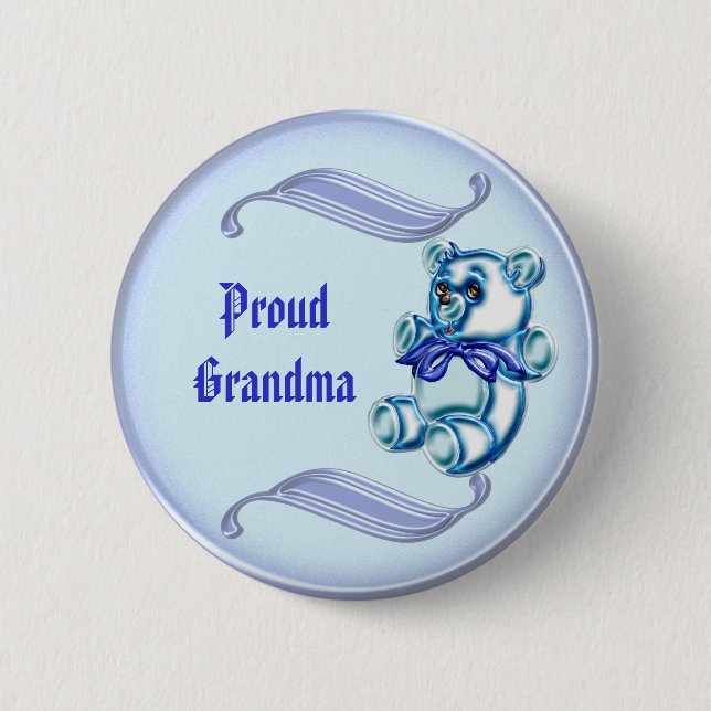 Badge Rond 5 Cm Garçon #1 (Devant)