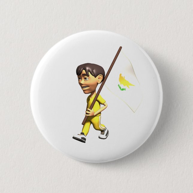 Badge Rond 5 Cm Garçon chypriote (Devant)