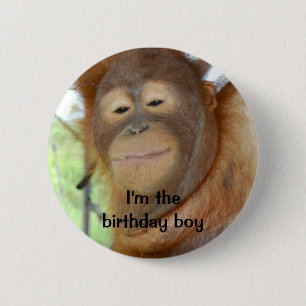Badge Rond 5 Cm Garçon d'anniversaire