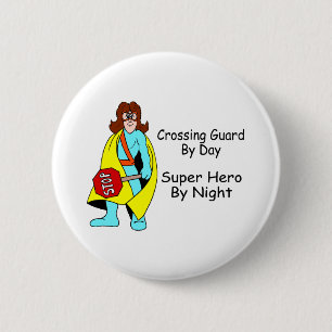 Badge Rond 5 Cm Garde de croisement superbe