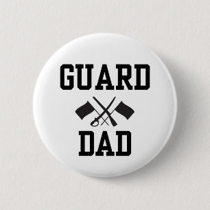 Badge Rond 5 Cm Garde papa