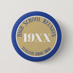 Badge Rond 5 Cm Garde-toi ! Bouton Réunion de classe secondaire