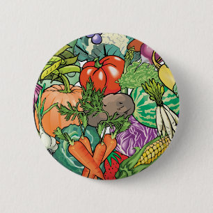 Badge Rond 5 Cm Gardener végétal