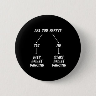 Badge Rond 5 Cm Garder Ballet Danse Danse Danse Danse Ballerina Ho