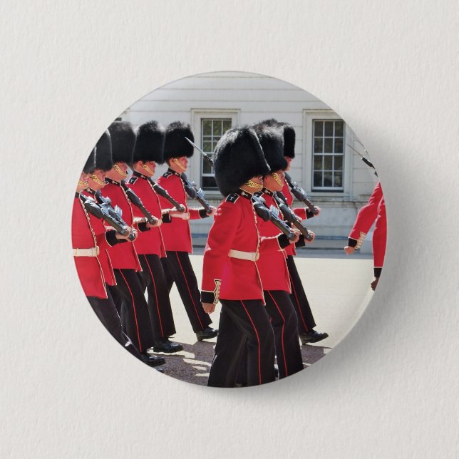 Badge Rond 5 Cm Gardes de Londres (Devant)