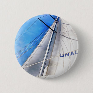 Badge Rond 5 Cm Gardez Le Vent Dans Vos Voiles Art Acrylique