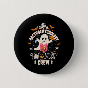 Badge Rond 5 Cm Gastroentérologie Halloween Crew Endo Tech Gi Gast