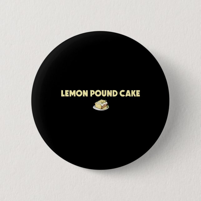 Badge Rond 5 Cm Gâteau au citron drôle (Devant)