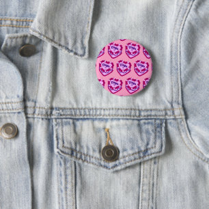 Badge Rond 5 Cm Gâteau d'anniversaire Coquette Vierge du zodiaque