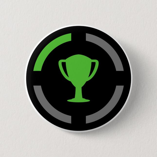 Badge Rond 5 Cm Gauche le divan - accomplissement débloqué (Devant)