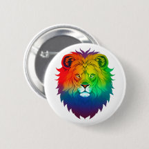 Gay pride de tête de lion